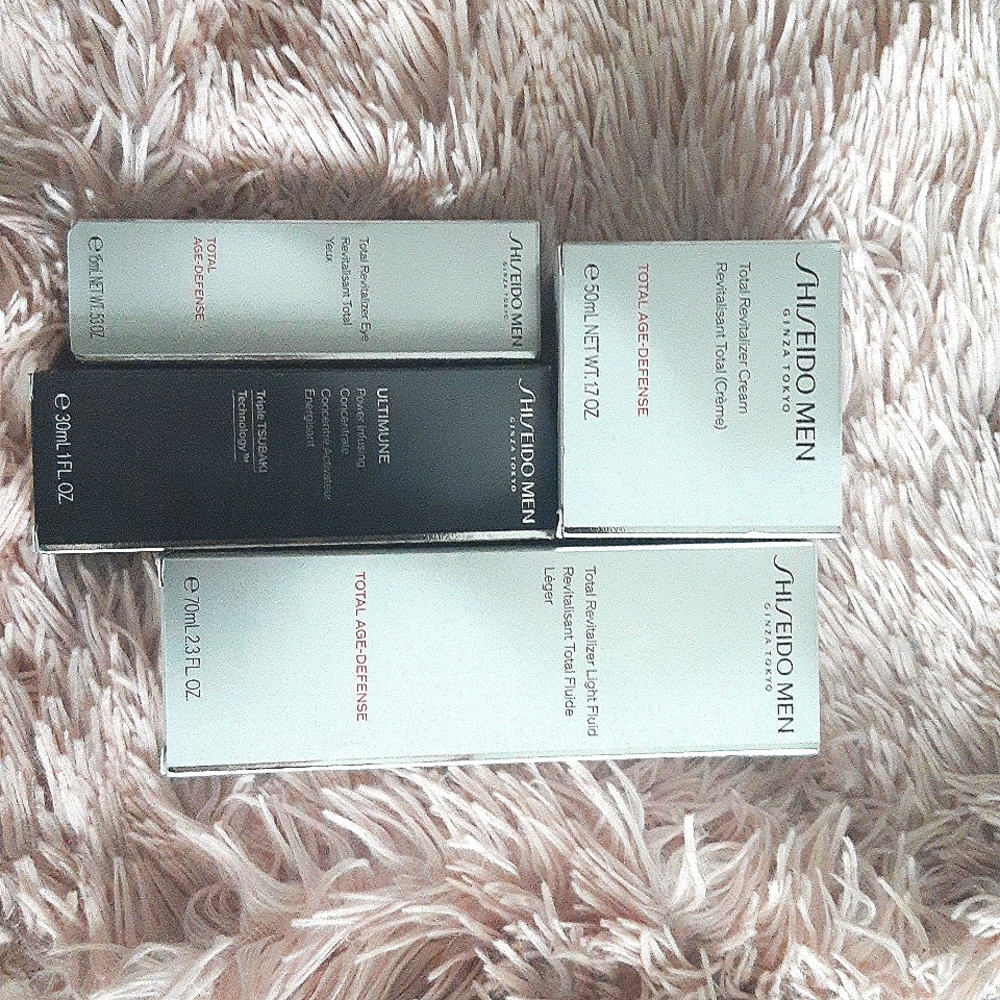Shiseido Men Total Age Defense Skin Care